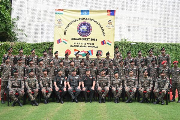 Indian Army Contingent Departs for Multinational Military Exercise KHAAN QUEST