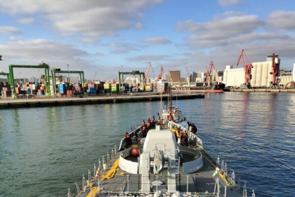 Indian Naval Ship Tabar Arrives in Casa Blanca, Morocco for Three-Day Visit