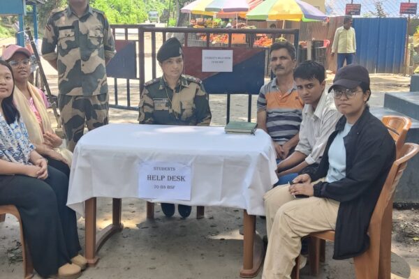BSF Provides Vital Support to Indian Students Returning from Bangladesh Amidst Ongoing Protests