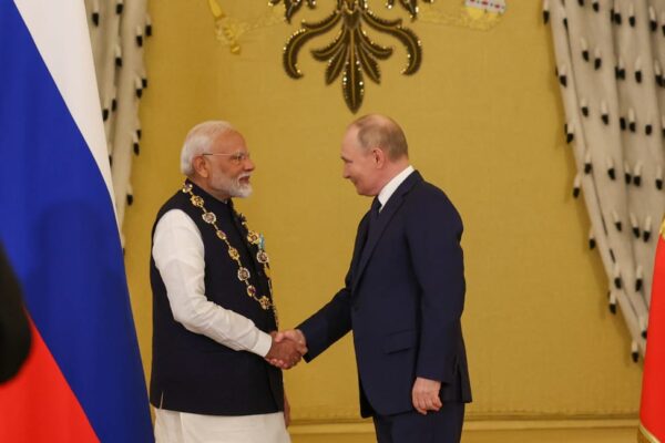 Prime Minister Narendra Modi Receives Russia’s Highest State Award