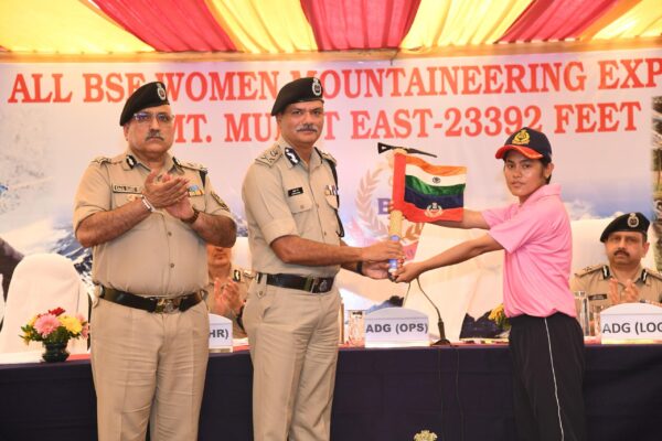 BSF All Women Mountaineering Expedition – 2024: Conquering Mount Mukut East