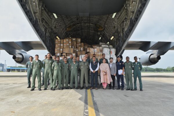 Indian Air Force Deploys C-17 Globemaster for Humanitarian Assistance in Laos and Vietnam