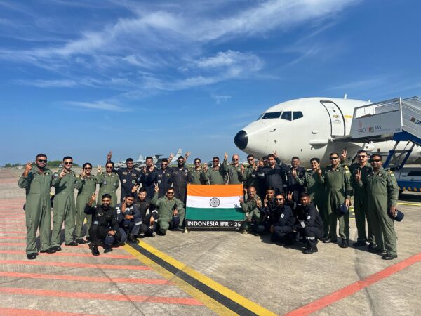 INS Shardul and P8I Aircraft Participate in Indonesian Navy's International Fleet Review