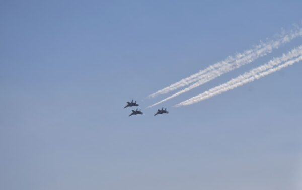 The Indian Air Force (IAF) put on a dazzling display